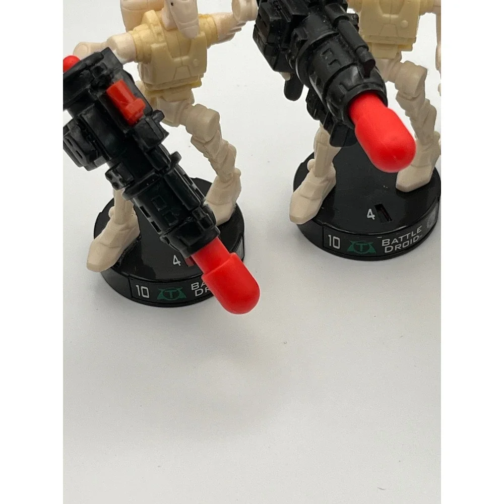 Star Wars Attacktix 2005 Hasbro Figure Lot Sandtrooper Clone Lieutenant Droids